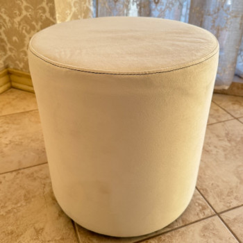 М’який високий круглий пуф  №11