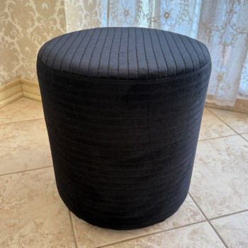 М’який високий круглий пуф  №12