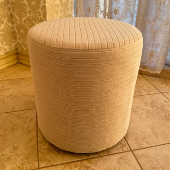 М’який високий круглий пуф  №13