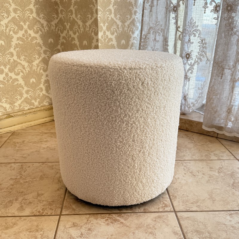 М’який високий круглий пуф Тедді № 51