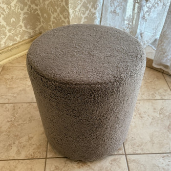 М’який високий круглий пуф Тедді №52