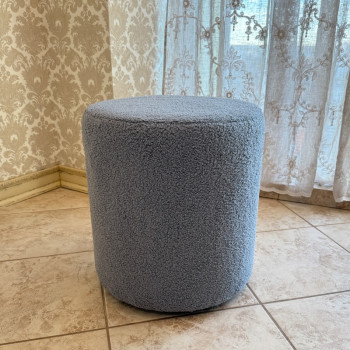 М’який високий круглий пуф Тедді №53