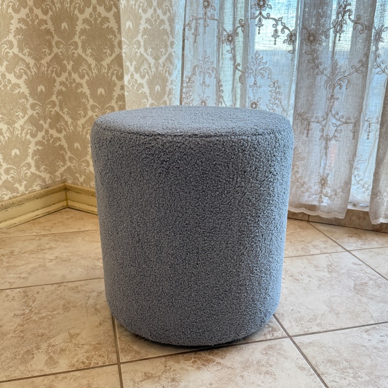 М’який високий круглий пуф Тедді № 53
