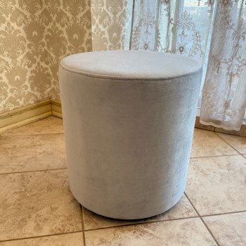 М’який високий круглий пуф  №7