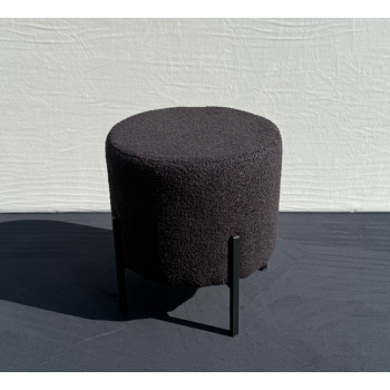 М'який круглий пуф на металевих ніжках – в наявності! Тедді №50